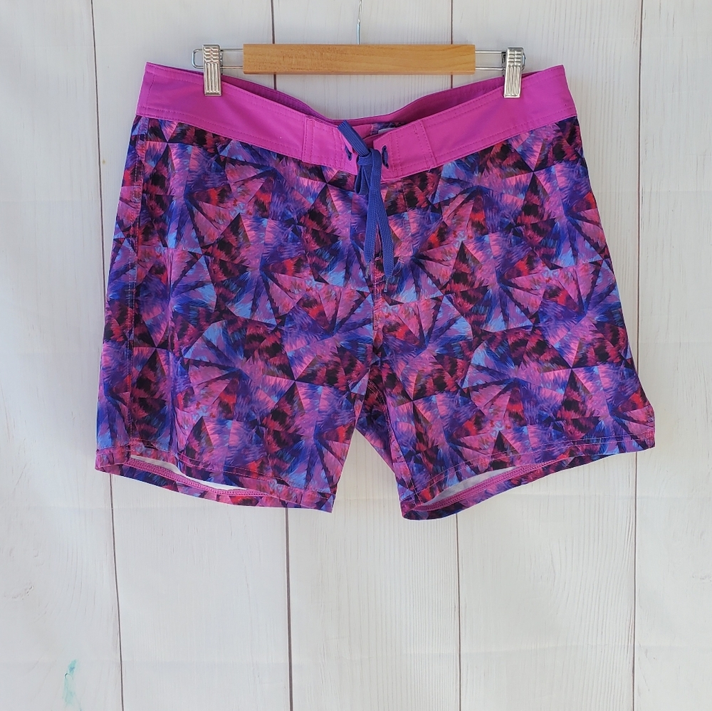 Prana purple board shorts L
